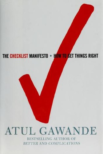 The Checklist Manifesto book cover